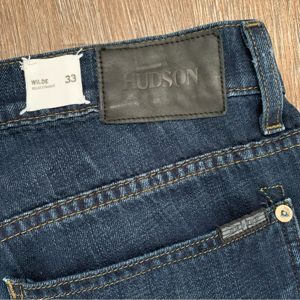 Hudson Wilde Relax Straight Size 33 - Picture 6 of 11